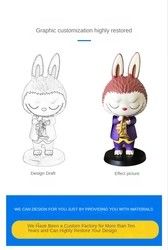 طراح سفارشی Sofubi Vinyl Toy، OEM Art Vinyl Figure Toy، تولید کننده اسباب بازی نرم PVC سفارشی