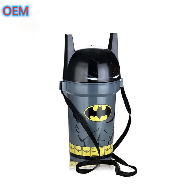 کارتون Popcorn Bucket سفارشی سازی، طراحی OEM با کیفیت بالا Popcorn Bucket پلاستیکی