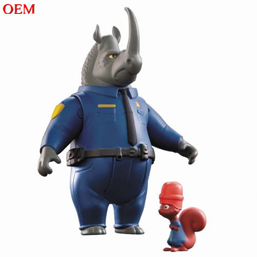 OEM مینی فیگوری کارتونی Monster Hunter Toy برای بچه ها سفارشی پلاستیکی مدل حیوانات