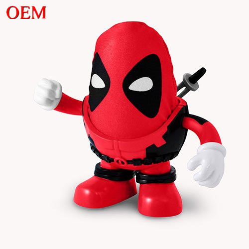 تولید اسباب بازی طراحی اسباب بازی سفارشی OEM PVC فیلم شخصیت سر سیب زمینی 3D اسباب بازی شخصیت اکشن سفارشی