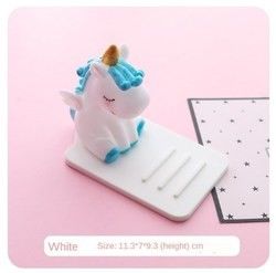 کارتونی سیلیکون تنبل نگهدارنده تلفن همراه تک شاخه ماشین دسکتاپ چند وظیفوی تنظیم پذیر براکت ضد لغز