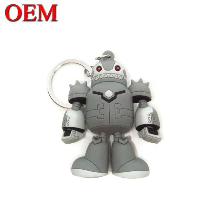 لوگو OEM کلیدواژه نرم PVC 3D Keychain Keychain حیوانات سفارشی Keychain شخصیت طراحی خود Keychains