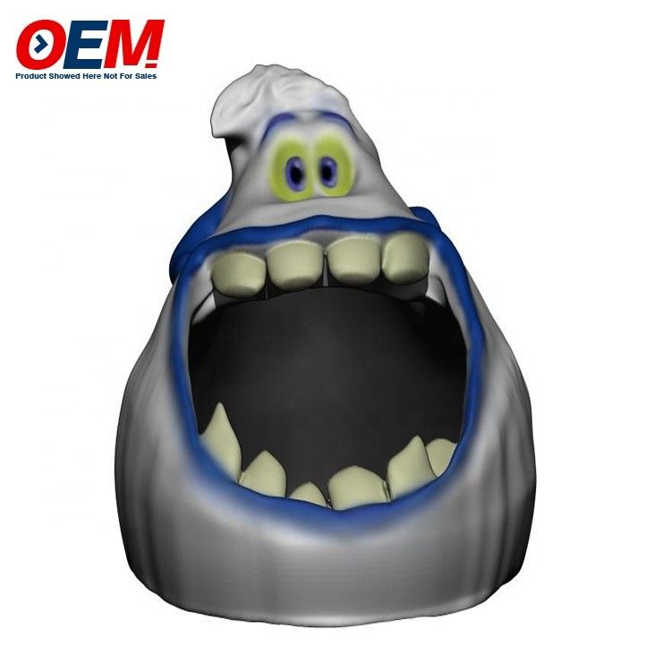 اسباب بازی سفارشی پی وی سی OEM 3D Concept SmallFoot Popcorn Bucket Food Popcorn Bucket