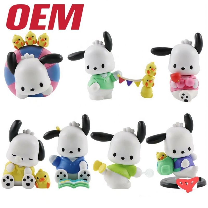 بسته بندی شده 3D Figurine Toy Doorstop کشيدن کلاه درب Stopper OEM کارخانه