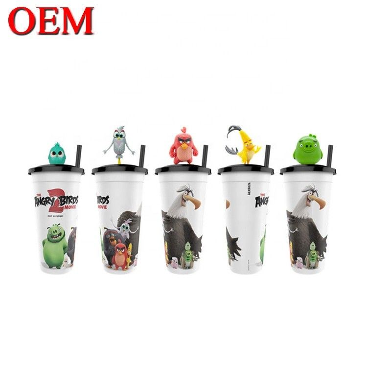 مجسمه پلاستیکی سفارشی OEM Cup Topper Figures شکل تولد ایجاد کنید