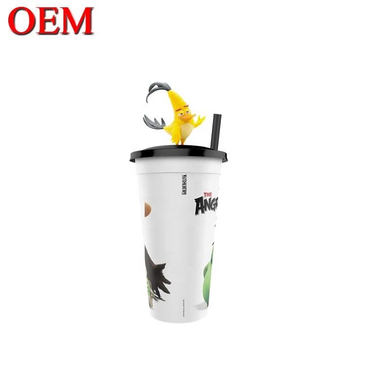 طراحی شخصی خود را کوچک پی وی سی 3D جام شکل OEM پلاستیکی Topper شکل اسباب بازی