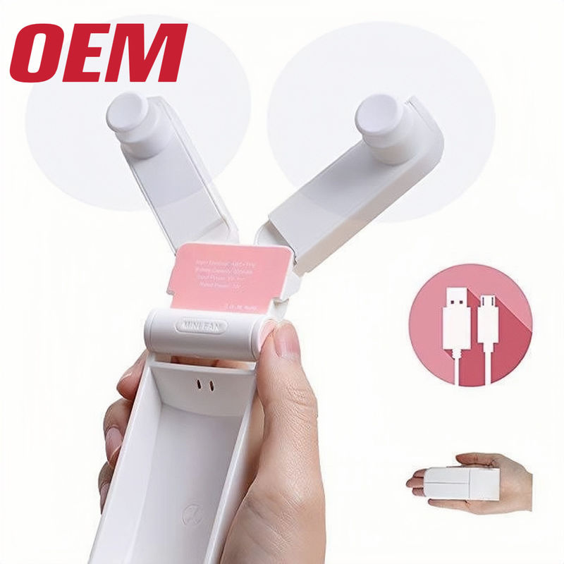 فن کارتونی سفارشی USB OEM فن تابستانی قابل حمل ساخته شده USB مینی کولر با جعبه هدیه