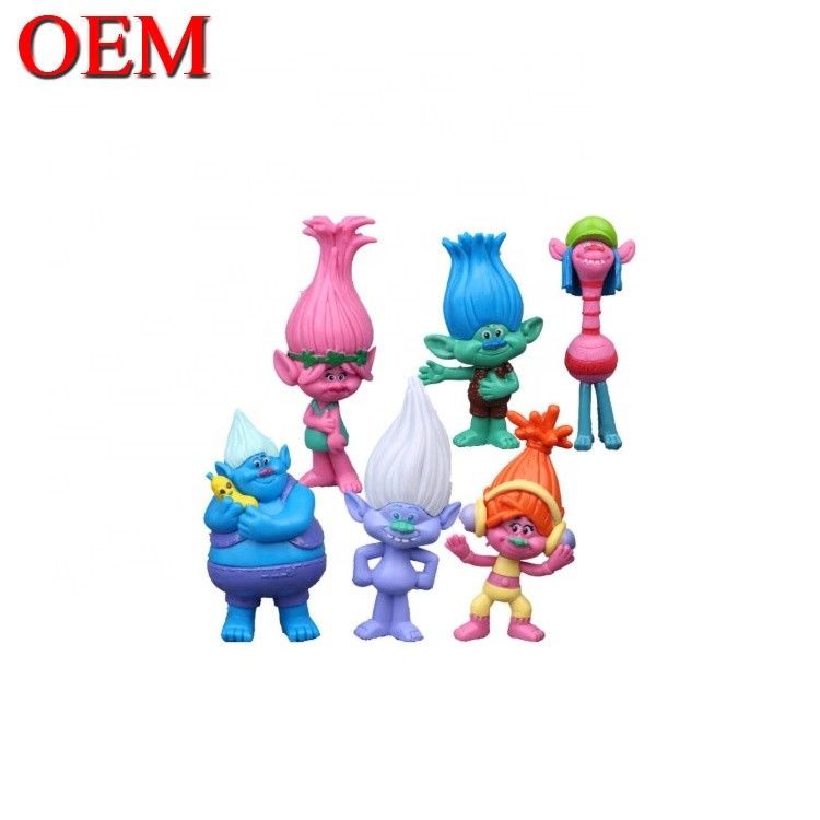 کلوچه های کریسمس سفارشی مجموعه اسباب بازی OEM جشن تولد کیک مجسمه های Bobble سر اسباب بازی عروسک مجموعه