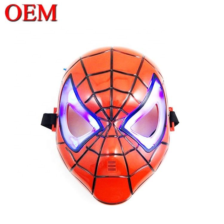 ماسک های هالووین سفارشی ماسک های ابرقهرمان پی وی سی Spider Iron Hero Hulk Captain America ماسک های کاسپلی لباس های صورت ماسک