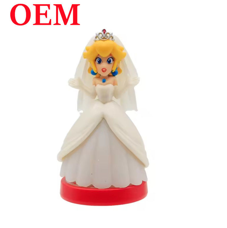 Cartoon Models Wedding Dress Series Action Figure Cake Decoration Anime Figure Toys