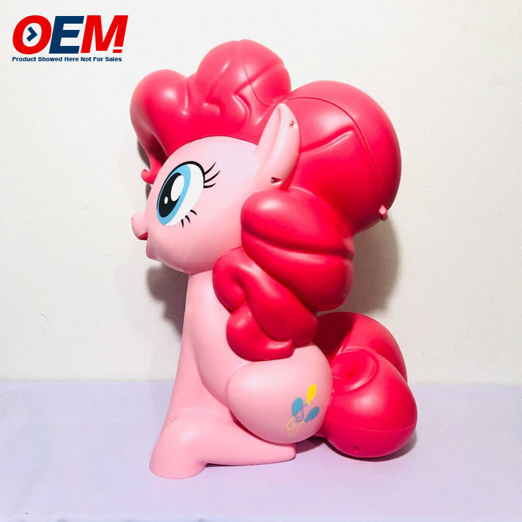 OEM طراحی پلاستیکی 3D کارتونی پاپ کورن سطل / تک شاخه Kawaii پاپ کورن سطل