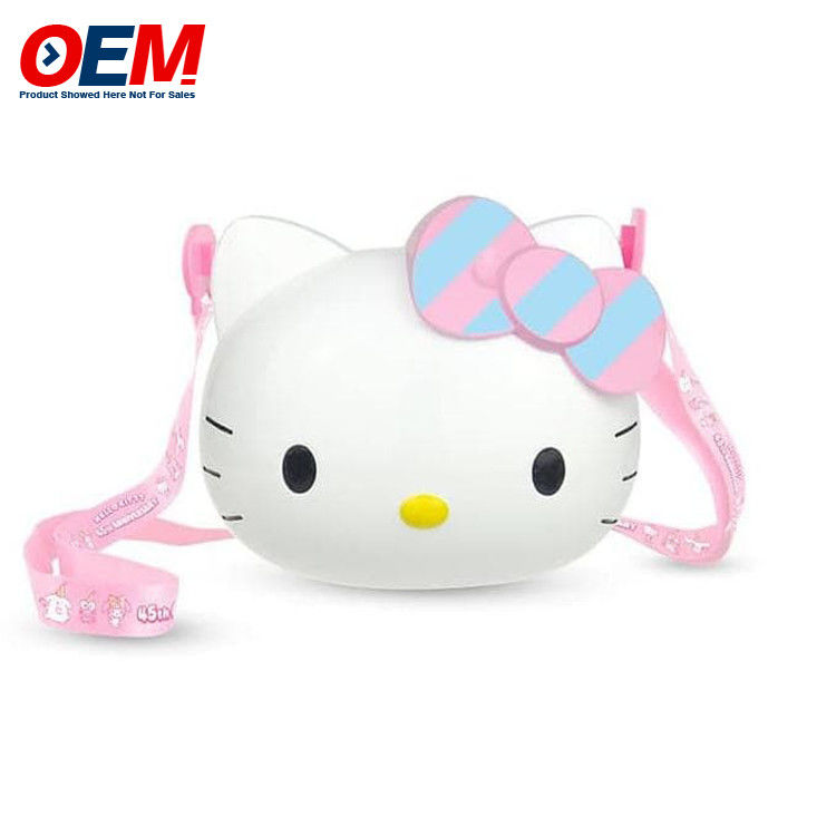 OEM طراحی پلاستیک ABS کارتونی پاپ کورن سطل / تک شاخه Kawaii پاپ کورن سطل