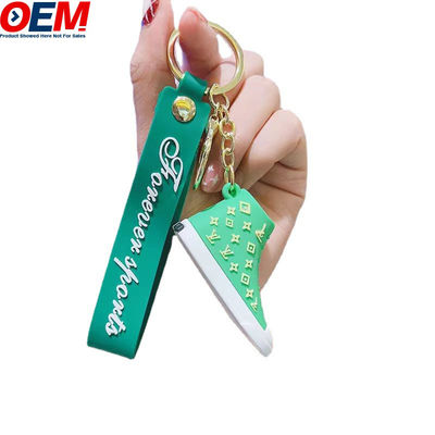 تولید کننده شکل OEM 3D مینی کفش کفش کلید زنجیر سفارشی طراحی خود را اسباب بازی