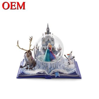 سفارشی Light Up Water Globe OEM Movie Princess Snow Globe اسباب بازی با موسیقی