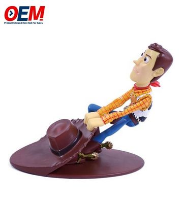 بسته بندی شده 3D Figurine Toy Doorstop کشيدن کلاه درب Stopper OEM کارخانه
