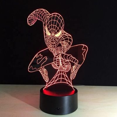 شخصی سازی شخصیت فیلم 3D شکل ساخته شده مدل اسباب بازی LED نور شب اسباب بازی تولید کننده
