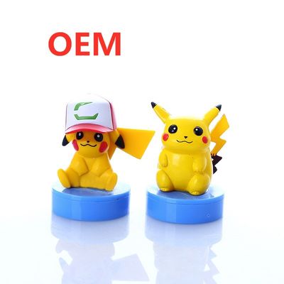 OEM سفارشی ساخته شده مینی Stamper اسباب بازی Pikachu شکل Stamper خود-حبر Stamper پلاستیکی مینی Stamper
