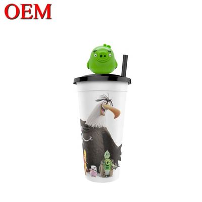 مجسمه پلاستیکی سفارشی OEM Cup Topper Figures شکل تولد ایجاد کنید