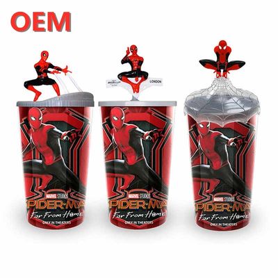 OEM سفارشی DC Straw Cup کارتون نوشیدنی فنجان Keychain لوازم جانبی شخصیت سفارشی