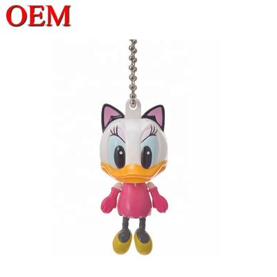 عرضه کننده قطعات PVC سفارشی نگهدارنده کلید سفارشی OEM کارتون اسباب بازی Keychain FAMA Factory