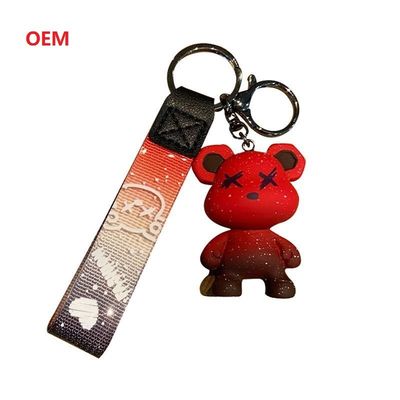 3d Keychain Keychain سفارشی با حلقه کلید فلزی