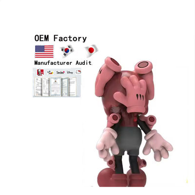 ساخته شده نرم PVC OEM هنر وینیل شکل سفارشی طراح شکل اسباب بازی